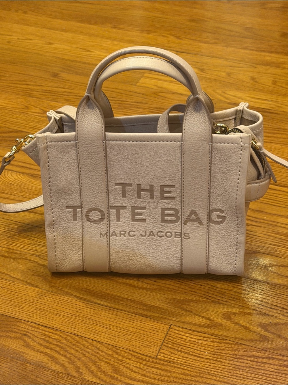 Marc Jacobs Small Tote Bag in Light Beige